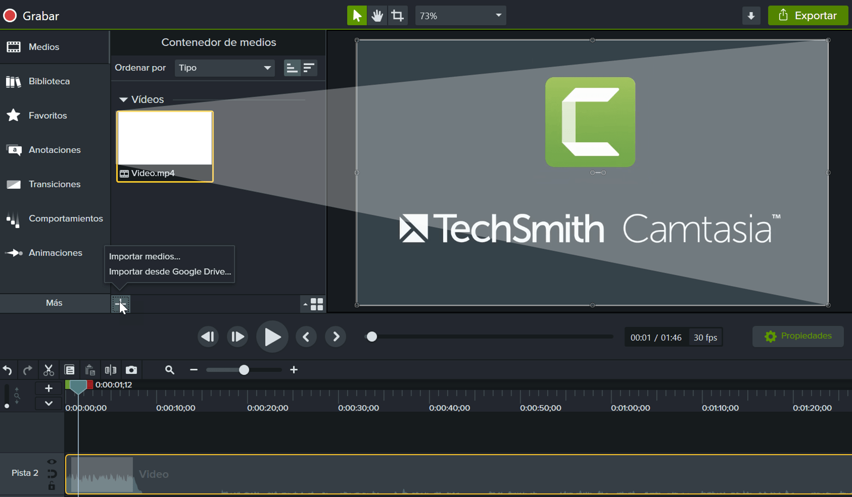 Camtasia Studio 2021 :: GETECH MONTEVIDEO